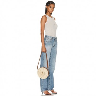 입생로랑 여성 라피아 숄더 백 - Saint Laurent Womens Shoulder Bag 