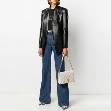 입생로랑 여성 퀄트 베키 체익 백 - Saint Laurent Womens Becky Chain Bag 