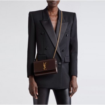 입생로랑 여성 브라운 케이트 백 - Saint Laurent Womens Kate Bag 