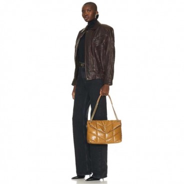 입생로랑 여성 루루 푸퍼 퀄팅 체인백 - Saint Laurent Womens Loulou Puffer Bag 