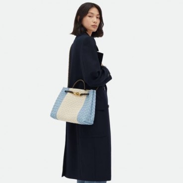 보테가베네타 여성 투톤 안디아모 - Bottega Veneta Womens Andiamo 