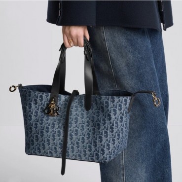 디올 여성 데님 뚜주흐 백 M2821 - Dior Womens Book D.Toujours Bag 