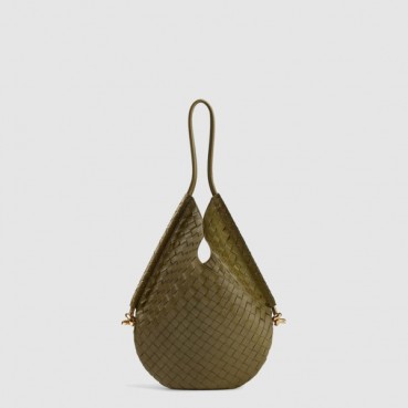 보테가 베네타 여성 머드 미디움 솔스티스 숄더백 - Bottega veneta Womens Mud Shoulder Bag 