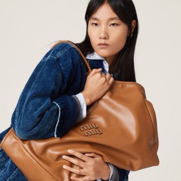 미우미우 여성 탄 아이비 백 - Miumiu Womens Ivy Bag 