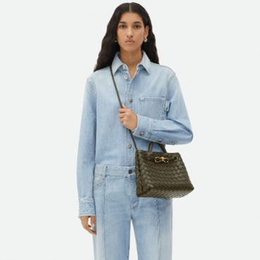 보테가베네타 여성 초코 안디아모 - Bottega Veneta Womens Andiamo 