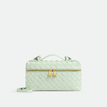 보테가베네타 여성 민트 베니티 케이스 - Bottega Veneta Womens Vanity Case 