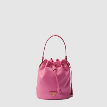 프라다 여성 핑크 리에디션1978 버킷백 1BE067 - Prada Womens Pink Bucket Bag 