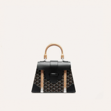 고야드 여성 블랙 사이공 백 PM - Goyard Womens Saigon Bag 
