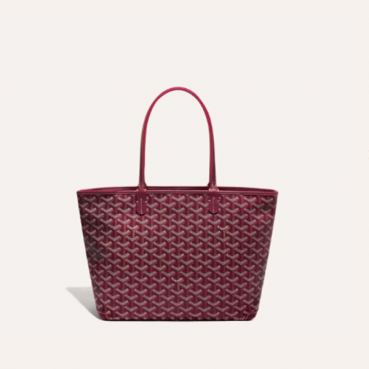 고야드 여성 버건디 아르투아 백 - Goyard Womens Burgundy Artios Bag 