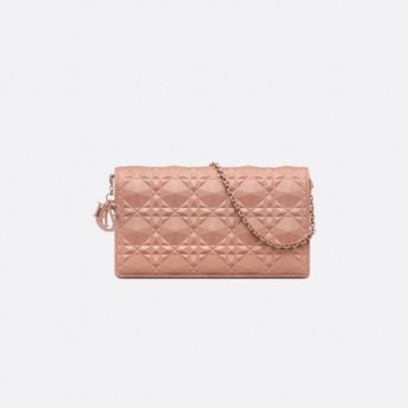 디올 여성 핑크 체인백 - Dior Womens Pink Saddle Bag 