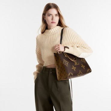 루이비통 여성 카멜 온더고 M46373 - Louis vuitton Womens Onthego MM 