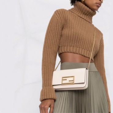 펜디 여성 화이트 바게트 백 - Fendi Womens Baguette Bag 