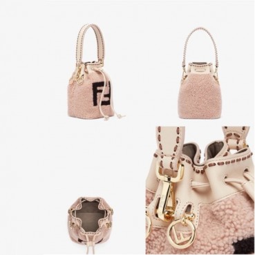 펜디 여성 핑크 버킷백 - Fendi Womens Bucket Bag 