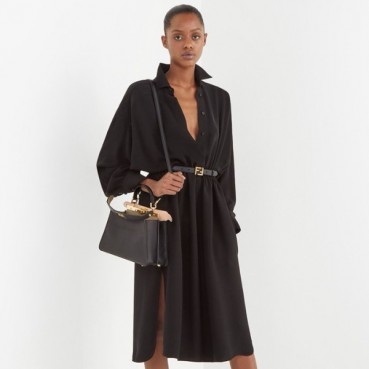 펜디 여성 블랙 피카부 백 - Fendi Womens Black Peekaboo 