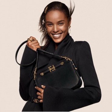 펜디 여성 블랙 터치 숄더백 - Fendi Womens Touch Bag 