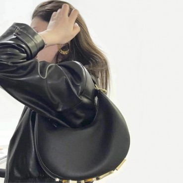 펜디 여성 블랙 그라피 백 - Fendi Womens Graphy Bag 