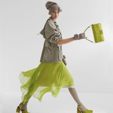 펜디 여성 그린 바게트 백 - Fendi Womens Baguette Bag 