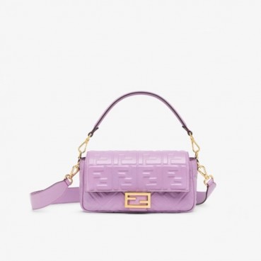 펜디 여성 퍼플 바게트 백 - Fendi Womens Baguette Bag 