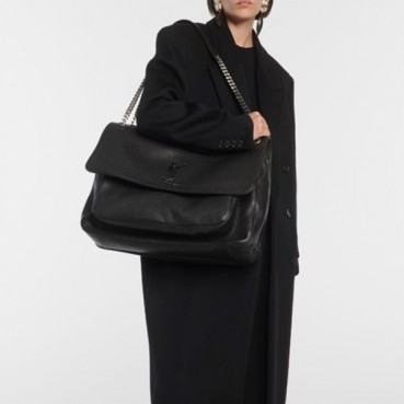 입생로랑 여성 블랙 니키 - Saint Laurent Womens Black Niki 