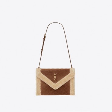 입생로랑 여성 브라운 숄더백 - Saint Laurent Womens Brown Shoulder Bag 