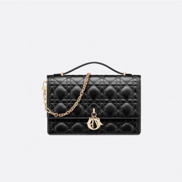 디올 여성 블랙 숄더백 - Dior Womens Black Shoulder Bag 