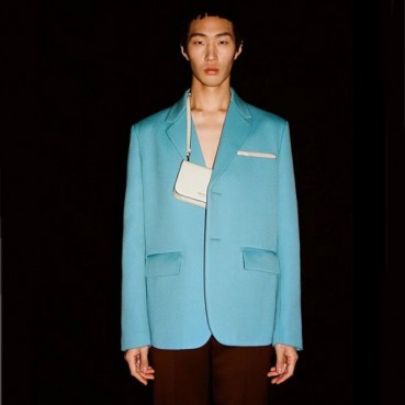 프라다 남/녀 아이보리 숄더백 - Prada Unisex Ivory Shoulder Bag 