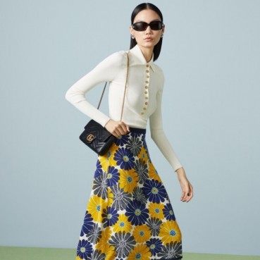 구찌 여성 블랙 GG 마몬트 - Gucci Womens Black GG Marmont 