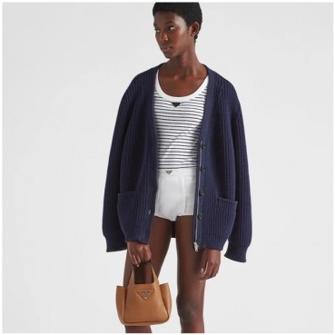 프라다 여성 카멜 버킷백 - Prada Womens Camel Bucket Bag 