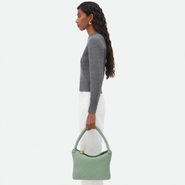 보테가베네타 여성 민트 숄더백 - Bottega Veneta Womens Mint Tosca Bag 
