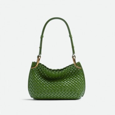 보테가베네타 여성 그린 클릭커 포리지 - Bottega Veneta Womens Green Clicker Bag 