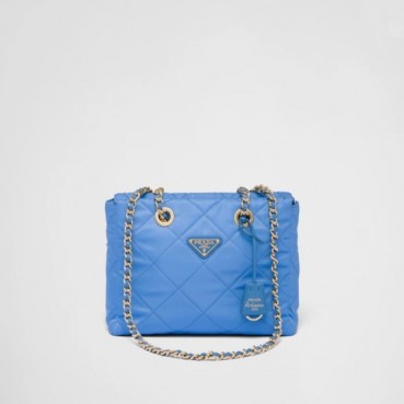 프라다 여성 블루 체인 숄더백 - Prada Womens Blue Shoulder Bag 