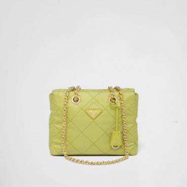 프라다 여성 옐로우 체인 숄더백 - Prada Womens Yellow Shoulder Bag 