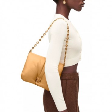 로에베 여성 오렌지 숄더백 - Loewe Womens Orange Shoulder Bag 