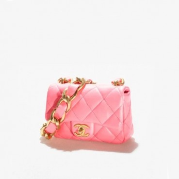 샤넬 여성 핑크 숄더백 - Chanel Womens Pink Shoulder Bag 