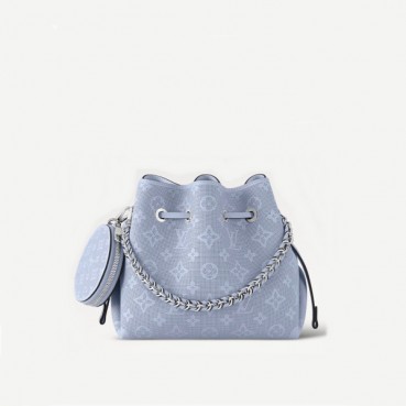 루이비통 여성 블루 버킷백 - Louis vuitton Womens Blue Bucket Bag 