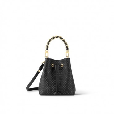 루이비통 여성 블랙 버킷백 - Louis vuitton Womens Black Bucket Bag 