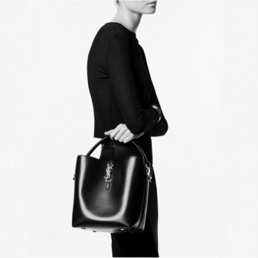 입생로랑 여성 블랙 버킷백 - Saint Laurent Women Black Bucket Bag 