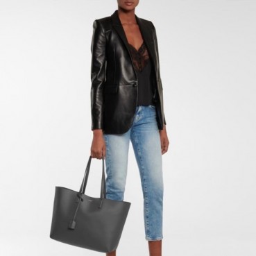 입생로랑 여성 그레이 쇼핑백 - Saint Laurent Womens Gray Shopping Bag 