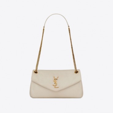 입생로랑 여성 화이트 숄더백 - Saint Laurent Womens White Shoulder Bag 