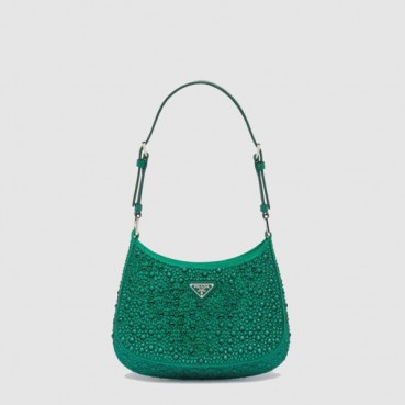 프라다 여성 클레오 새틴 백 1BC169 - Prada Womens Cleo satin bag 