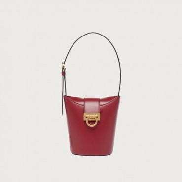 페라가모 여성 레드 숄더백 - Ferragamo Womens Red Shoulder Bag 