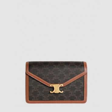 셀린느 여성 엔벨로프 트리오페 숄더백 - Celine Womens Envelope Triophée Shoulder Bag 