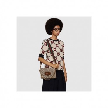 구찌 여성 브라운 홀스빗 플랩 백 - Gucci Womens Brown Flap Bag 