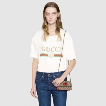 구찌 여성 GG 슈프림 체인백 - Gucci Womens GG Supreme Bag 