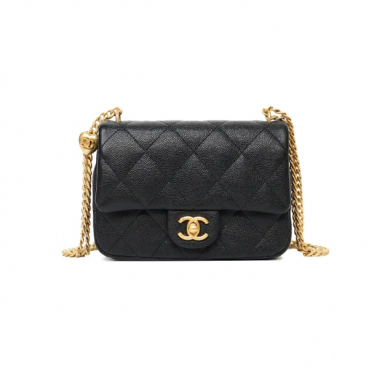 샤넬 여성 블랙 체인백 - Chanel Womens Black Cross Bag 