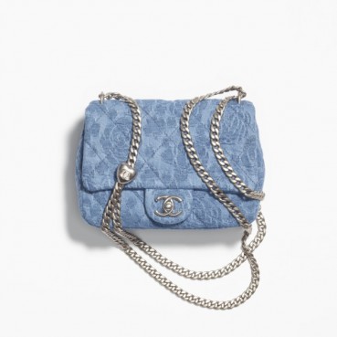 샤넬 여성 블루 체인백 - Chanel Womens Blue Cross Bag 