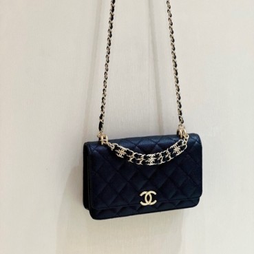 샤넬 여성 블랙 체인백 - Chanel Womens Cross Bag 