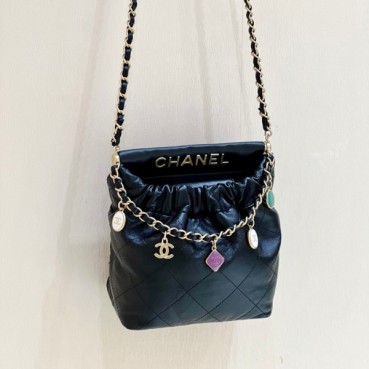 샤넬 여성 블랙 체인백 - Chanel Womens Cross Bag 
