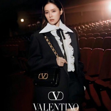 발렌티노 여성 블랙 숄더백 - Valentino Womens Black Shoulder Bag 