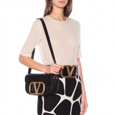 발렌티노 여성 블랙 숄더백 - Valentino Womens Black Shoulder Bag 